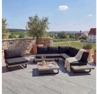MCW Loungeset MCW-H54-Set, (4-tlg), Wasserabweisende und abnehmbare Bez&uuml;ge,...