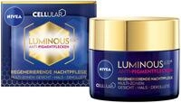 Nivea Nachtcreme LUMINOUS630 ANTI-PIGMENTFLECKEN, Beugt Neuentstehung vor,...