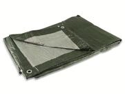 ChiliTec Schutzplane CHILITEC Gewebeplane, 120gr/m&sup2;, gr&uuml;n, 4x5m, mit &Ouml;sen