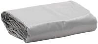 vidaXL Schutzplane Abdeckplane Grau 1x2,5 m 650 g/m&sup2;