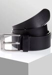 TOM TAILOR Lederg&uuml;rtel TTCALVINPLUS 4 cm breiter Herreng&uuml;rtel, Casual und...