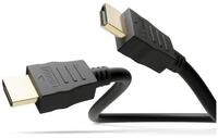 Goobay Ultra High-Speed HDMI Kabel mit Ethernet 8K zertifiziert HDMI-Kabel, HDMI Typ