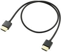 SpeaKa Professional HDMI Rund-Kabel mit Ethernet 0.5 m SP-9070576 HDMI-Kabel,...