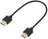 SpeaKa Professional HDMI Rund-Kabel mit Ethernet 0.2 m SP-9076308 HDMI-Kabel,...