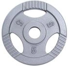 GORILLA SPORTS Hantelscheibe Hantelscheibe Guss Gripper 0,5-20 KG, 5 kg, (1-tlg)