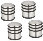 relaxdays Bodent&uuml;rstopper Edelstahl T&uuml;rstopper im 4er Set