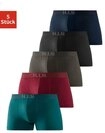 H.I.S Boxer Boxershorts f&uuml;r Herren (Packung, 5-St) Logo Webbund mit 3D Effekt