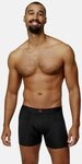 DANISH ENDURANCE Boxershorts Bamboo Trunks with fly (6-St) Superweich mit elastischem