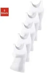 petite fleur Unterhemd (5er-Pack) weiches, elastisches Feinripp-Material, schmale,