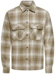 ONLY & SONS Langarmhemd gewebt Regular Fit Hemdkragen Knopfleiste ONSCEDRIC LIFE