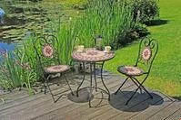 Garden Pleasure Balkonset Amarillo, (1x Tisch, 2x Stuhl)