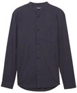 TOM TAILOR Denim Langarmhemd Blusen & Shirts Basic Fit Hemd mit Stehkragen