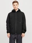 Jack & Jones Outdoorjacke JJEURBAN Jacke mit Kapuze, elastischem Bund und Taschen