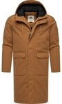 Ragwear Wintermantel Mr Them Long lange wasserdichte Herren Winterjacke mit Kapuze