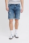 Jeansshorts BLEND "Shorts BHDeniz", Herren, Gr. L, N-Gr, blau (denim lightblau),