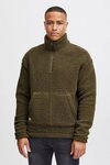 11 Project Troyer PRDenes Teddy-Sweater mit Troyerkragen
