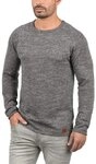 Blend Strickpullover BHDan Stilvoller Strickpullover mit aufgerollten S&auml;umen