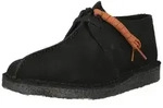 Clarks Desert Trek Schn&uuml;rschuh mit Krepp-Sohle schwarz 41 EU