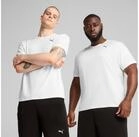 PUMA Trainingsshirt M TAD ESSENTIALS SOLID CAT TEE LC SMALL CAT ergonomischer