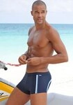 Chiemsee Boxer-Badehose mit modischen Kontrastpaspelierungen
