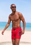 Venice Beach Badeshorts mit Innenslip, mit Innentasche, mit Au&szlig;enkordel