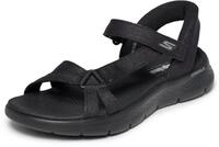 Skechers GO WALK FLEX SANDAL-ILLUMINATE Sandale Sandalette, Trekking Sandale mit Gogo