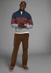 Man's World Dehnbund-Hose aus Cord mit Stretchbund
