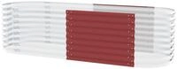 Vitavia Hochbeet Erweiterung "Stretched 630", BxH: 80x63 cm, rubinrot, Metall