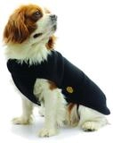 Fashion Dog Hundemantel Fleece-Hundemantel, Schwarz