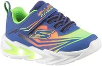 Lauflernschuh SKECHERS "FLEX-GLOW ULTRA LIGHTS", M&auml;dchen, Gr. 21, bunt (blau,