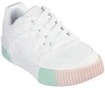 Skechers JADE-SOFT GLOW Sneaker, Schn&uuml;rschuh mit Regenbogenlaufsohle,