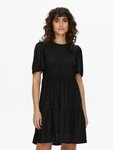JDY Minikleid JDYCARLA CATHINKA S/S DRESS JRS NOOS Kunstfaser, regular fit