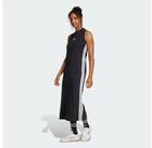 adidas Sportswear Maxikleid ESSENTIALS 3-STREIFEN LONG RACERBACK KLEID (1-tlg)