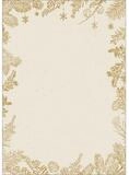 Sigel Briefpapier SIGEL Weihnachtsbriefpapier Golden Christmas Motiv