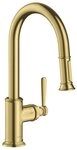 hansgrohe K&uuml;chenarmatur Axor Montreux 180 K&uuml;chenmischer mit Ausziehbrause