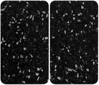 WENKO Herd-Abdeckplatte Universal Modell Terrazzo, Glas, (Set, 2 tlg), Herdabdeckung