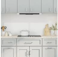 vidaXL K&uuml;chenr&uuml;ckwand, K&uuml;chenr&uuml;ckw&auml;nde 2 Stk. Transparent 80x50 cm Hartglas