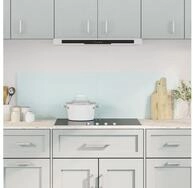 vidaXL K&uuml;chenr&uuml;ckwand, K&uuml;chenr&uuml;ckw&auml;nde 2 Stk. Wei&szlig; 70x50 cm Hartglas