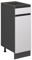Vicco Unterschrank R-Line, Wei&szlig;/Anthrazit, 30 cm J-Shape, ohne Arbeitsplatte...