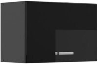Vicco H&auml;ngeschrank R-Line, Schwarz Hochglanz/Anthrazit, 60 cm Flach (1-St)