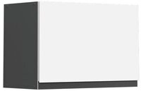 Vicco H&auml;ngeschrank R-Line, Wei&szlig;/Anthrazit, 60 cm J-Shape, flach (1-St)