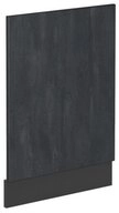 Vicco Frontblende R-Line, Schwarz Beton/Anthrazit, 45 cm ohne Arbeitsplatte (1 St)