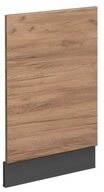 Vicco Frontblende Fame-Line, Goldkraft Eiche/Anthrazit, 45 cm ohne Arbeitsplatte (1