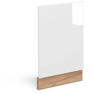 Vicco Frontblende Fame-Line, Wei&szlig; Hochglanz/Goldkraft Eiche, 45 cm ohne