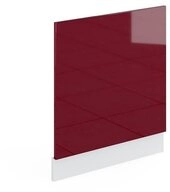Vicco Frontblende R-Line, Rot/Wei&szlig;, 60 cm ohne Arbeitsplatte (1 St)
