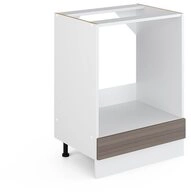 Vicco Herdumbauschrank R-Line, Grau/Wei&szlig;, 60 cm ohne Arbeitsplatte (1-St)