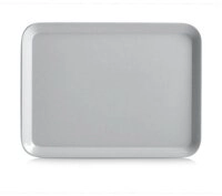 Zeller Present K&uuml;chenorganizer-Set Melamintablett, grau, 24 x 18 cm