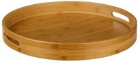 Secret de Gourmet Tablett Tablett Bambus, rund 40 cm, Bambus