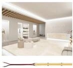 Paulmann LED-Streifen Pro Strip Silver COB P150 5m 827 IP20 24V DC 68W