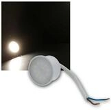 ChiliTec LED Deckenstrahler Leuchteneinsatz 3W/230V, LED warmwei&szlig; 260lm, warmwei&szlig;